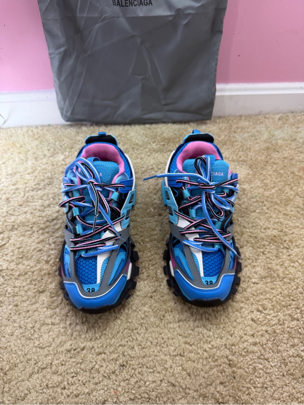 Women’s Balenciaga Track Sneakers - Size 8 (EUR 38)
